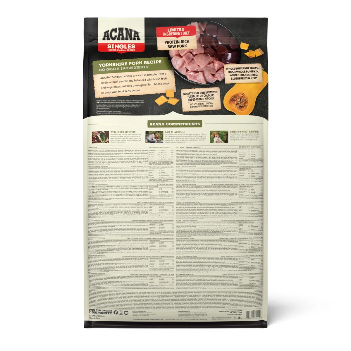 ACANA Yorkshire Pork 11.4 kg