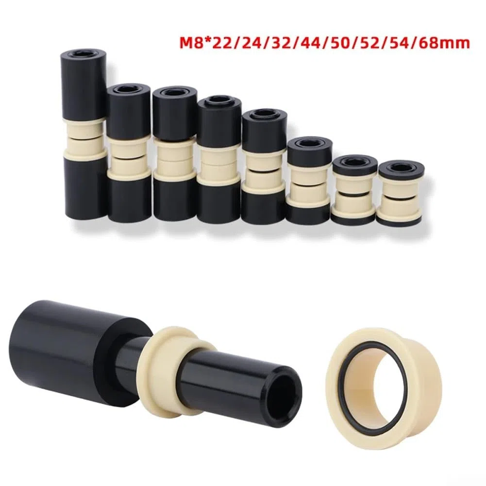 EasyByMall Ammortizzatore posteriore per bicicletta, ammortizzatore posteriore con blocco 125/150/165/190/200 mm, per mountain bike e bici da strada (150 mm), 3MMB1J6T40OL3G8G0B4AV1R47LRA