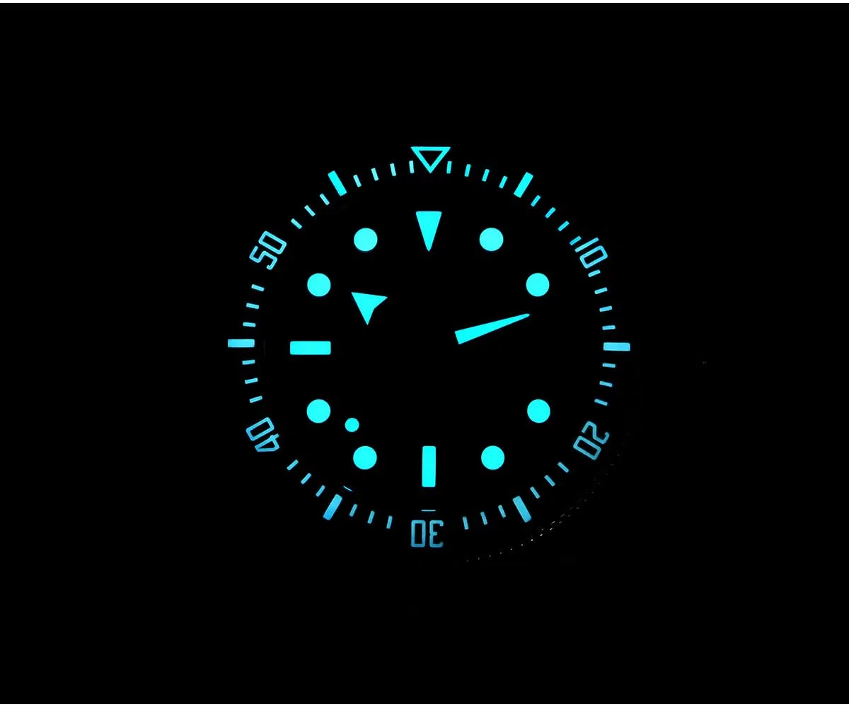 Orologio da immersione automatico San Martin, quadrante verde, acciaio inossidabile 316L, cassa 37,5 mm, movimento 9015 resistente all'acqua 200 m, modello SN0148-GX
