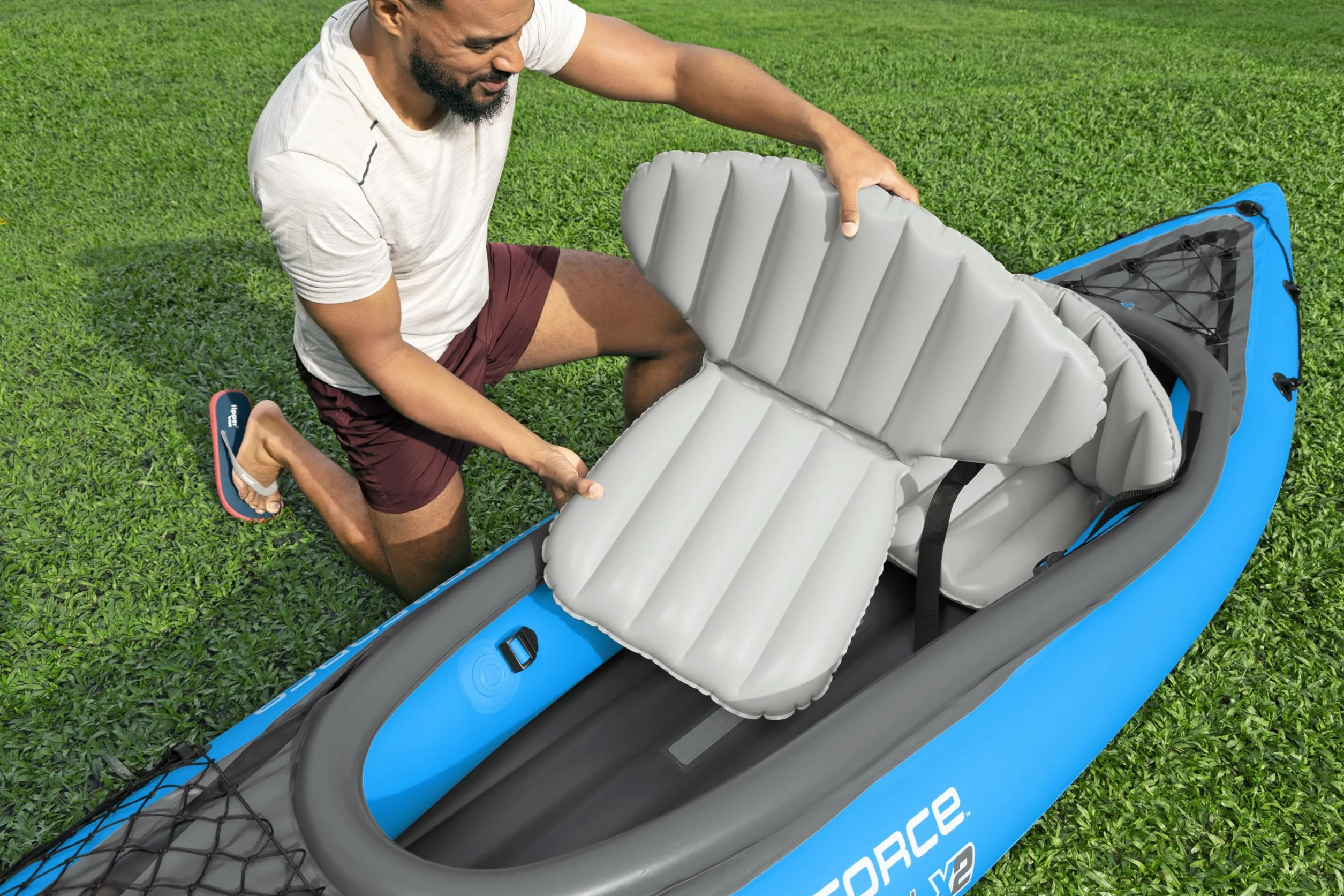 Bestway 65131 - Hydro-Force Kayak X2 Cove Champion 3,31 m x 88 cm Unisex Adulto
