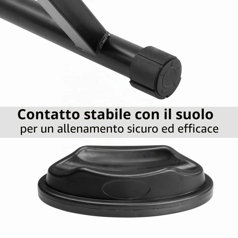 Rullo Magentico per Bicicletta 150kg in Acciaio 6 Livelli Pieghevole 26-28' Allenamento a Casa Bici Indoor