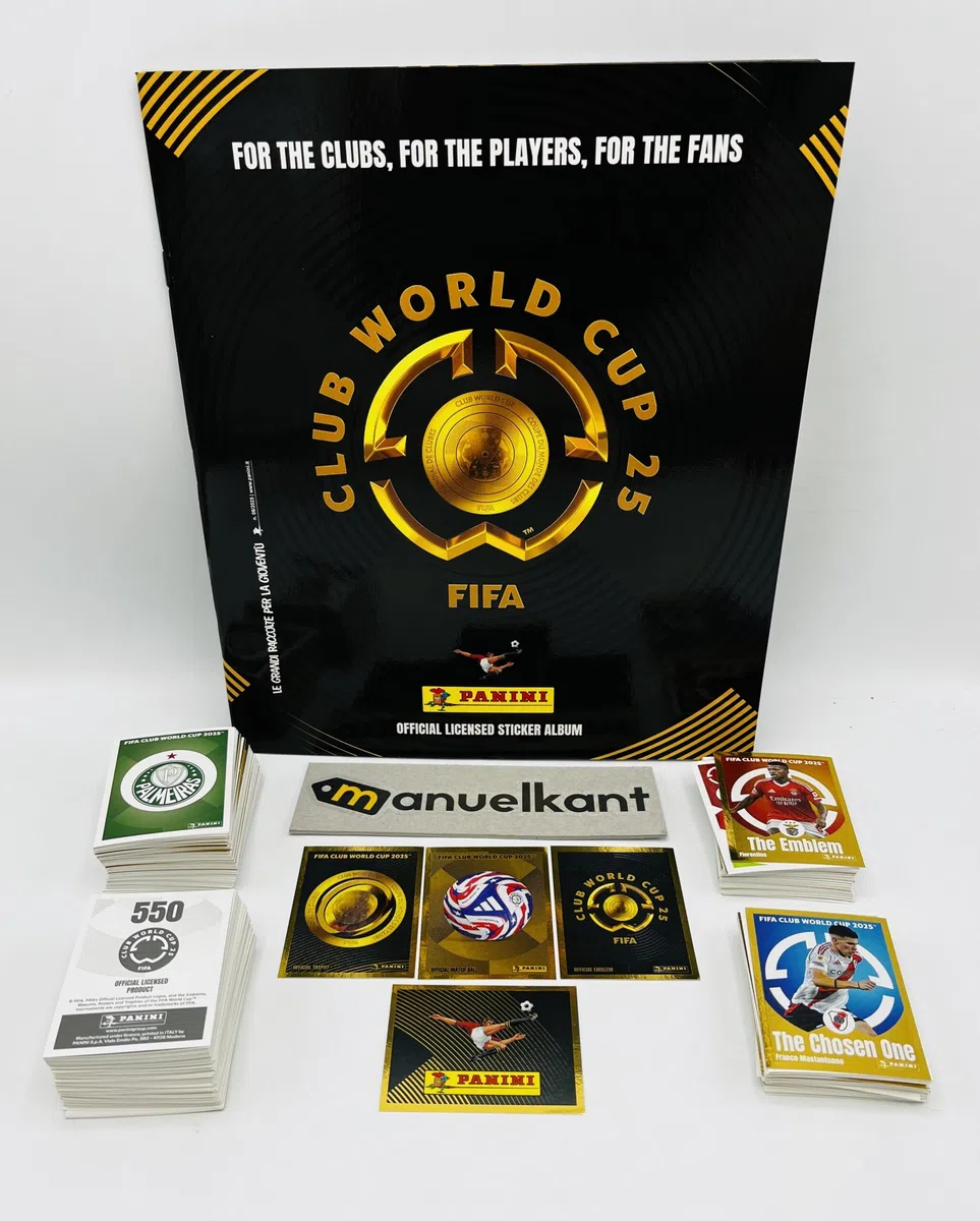 manuelkant Album ITA + Set Completo per la raccolta di figurine FIFA Club World Cup 2025 Panini
