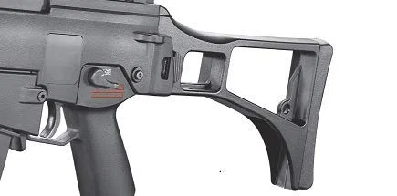 Softair 0.9 Joule J.G. WORKS Fucile Elettrico Serie G36 (0638B)
