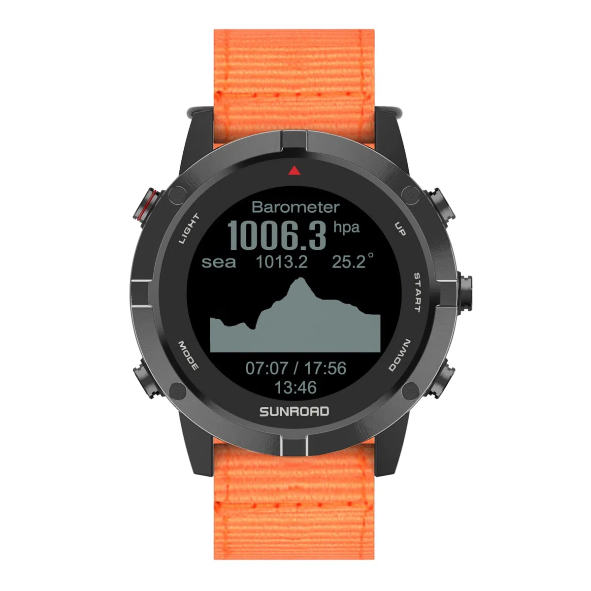 HUIOP Orologio Sportivo, Orologio Sportivo GPS Fitness Orologio da Polso con cardiofrequenzimetro Resistente all'Acqua 100M per Corsa Nuoto Ciclismo Arrampicata