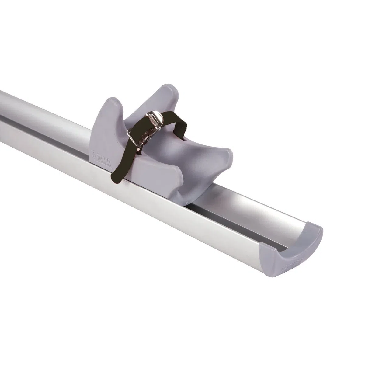 Fiamma 98656M132 Rail Premium XL, Bicicletta Rotaia, Grigio/Nero