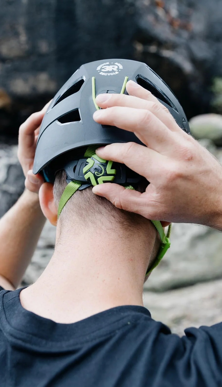 Edelrid Casco da arrampicata Zodiac 3R - misura 55-61 cm (guscio esterno in corde da arrampicata riciclate)