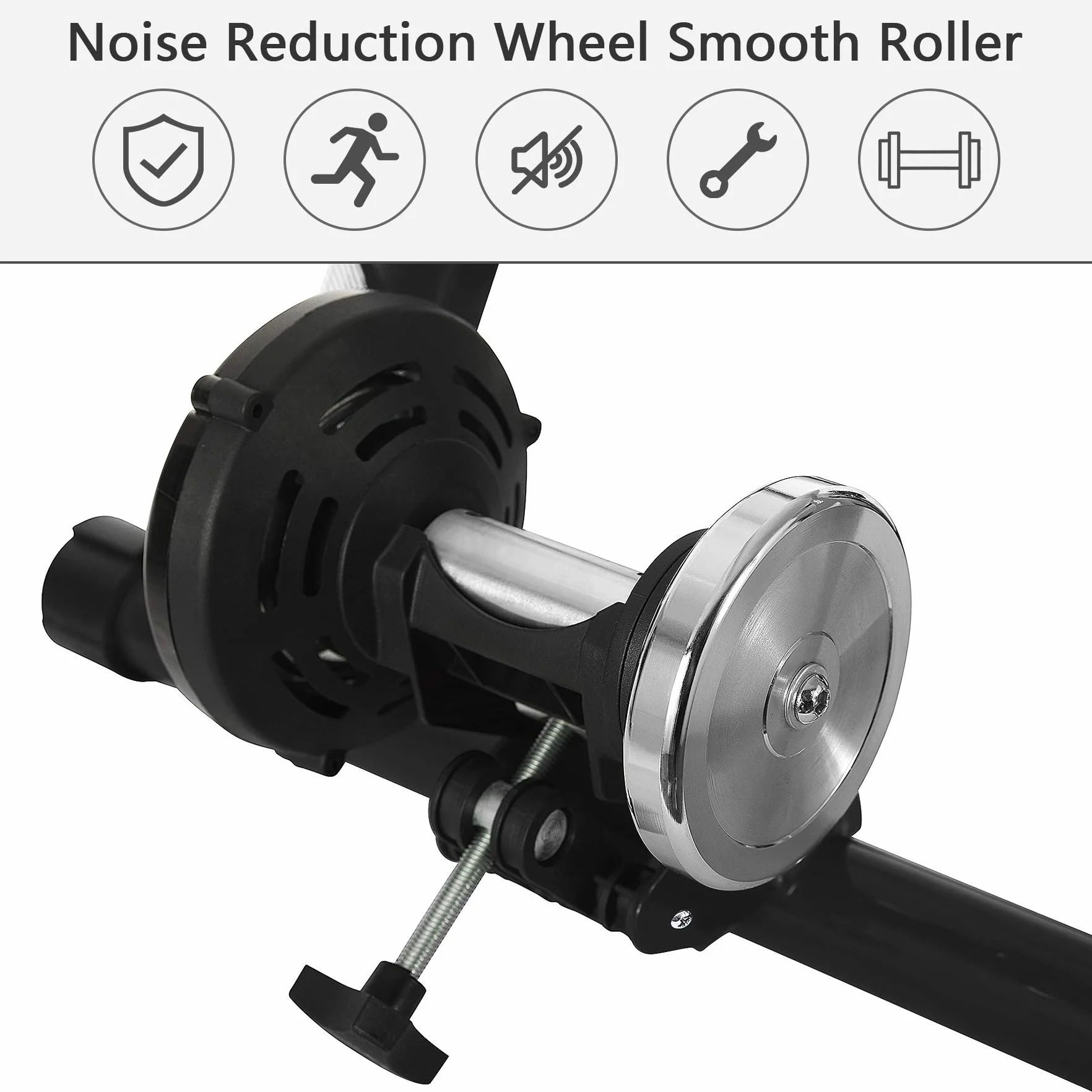 UNISKY Turbo Trainer Bike Trainer Stand Indoor Magnetico Bicicletta Training Stand Quick Release Equitazione Stand per Mountain & Road Bike