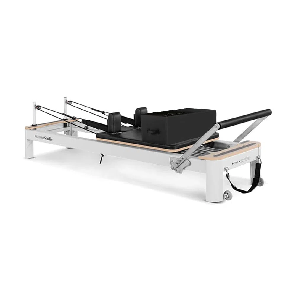 Pilates Reformer Box, scatola da seduta per Pilates Reformer, accessori per pilates e pilates per esercizi di stretching e equilibrio.