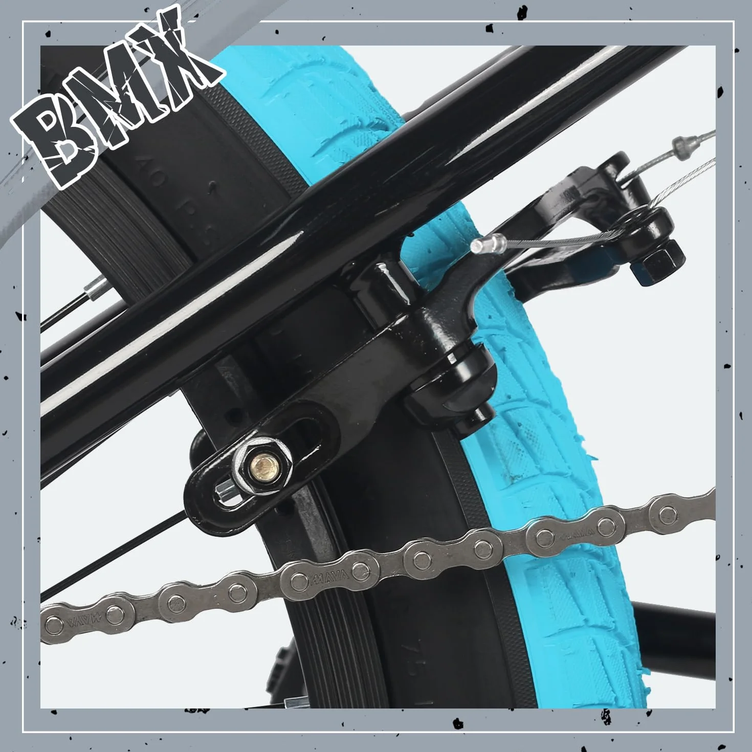 AVASTA Freestyle BMX Bike Kids Bicicletta per Bambini dai 5 Anni in su e livello Principiante