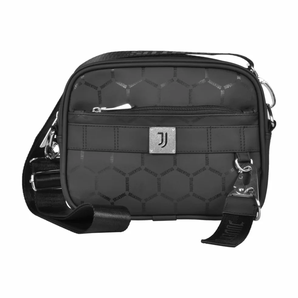 BORSELLO PU STAMPATO TRACOLLA REMOVIBILE Est.100% PU Int.100% PL 133422 JUVENTUS