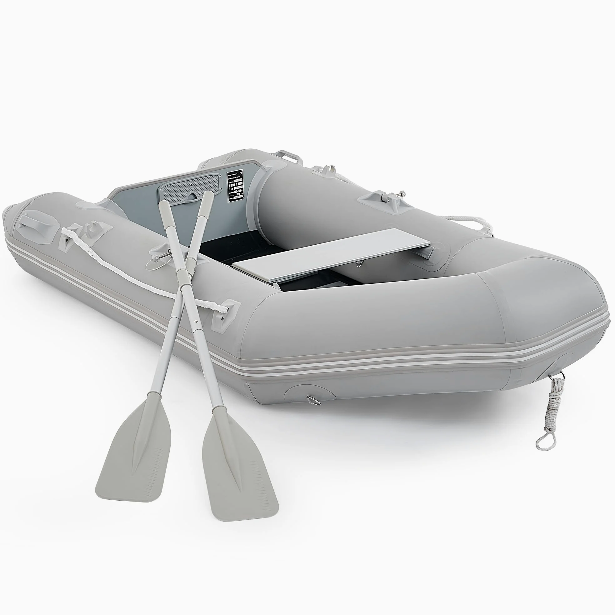 DARTMOOR 2.3 m Gommone Gonfiabile per Adulti 230x130x33cm Tender Gommone per 2 Persone capacità 300 kg Gommone Fondo in Lega Alluminio per Pesca Nautica Gioco Compatibile con Motore Fuoribordo