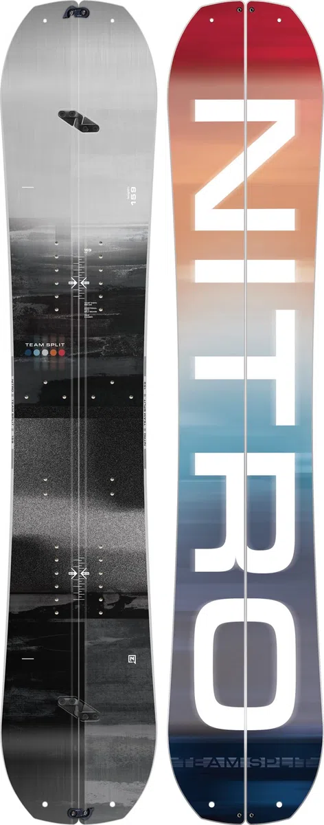 Nitro Snowboards Team Split BRD '23, Allmountainboard, Directional Twin Splitboard, Trüe Camber, All-Terrain, Progressive