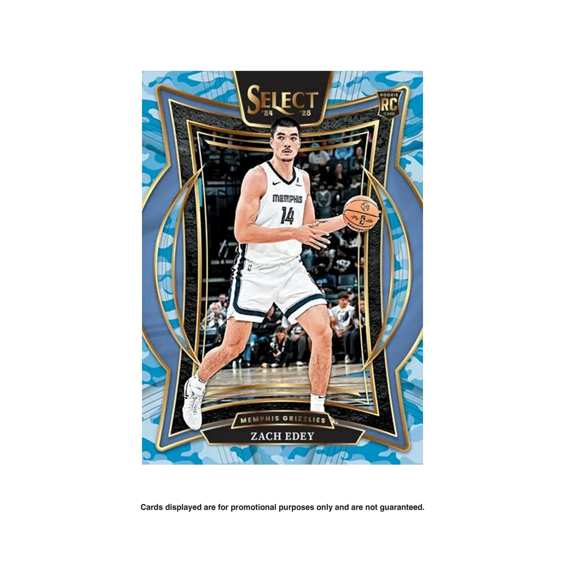 2024-25 Panini Select NBA Basketball Mega Box - Carte collezionabili ufficiali - Premi blu e rossi, carte e inserti per principianti - Scatola sigillata