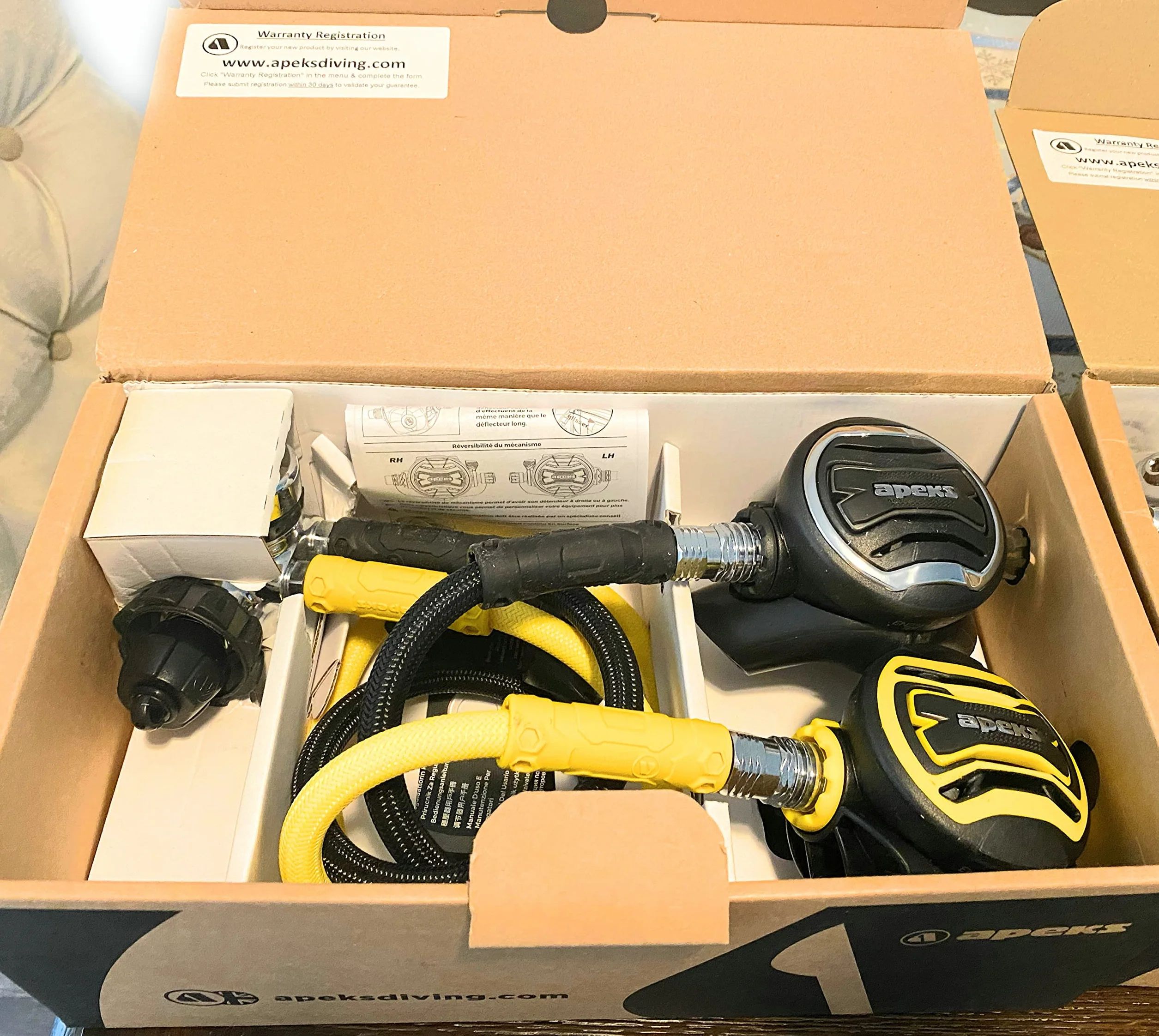 Apeks XTX 200 DIN Octopus XTX 40