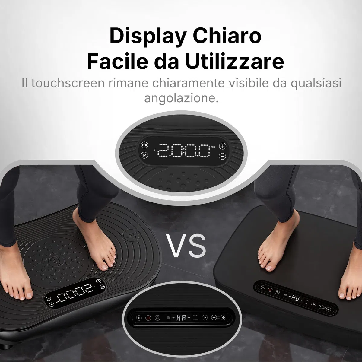 MERACH Pedana Vibrante Per Allenamento E Modellamento, Con 99 Livelli Di Velocità, Altoparlante Bluetooth Integrato, Touchscreen Led, Corde Elastiche