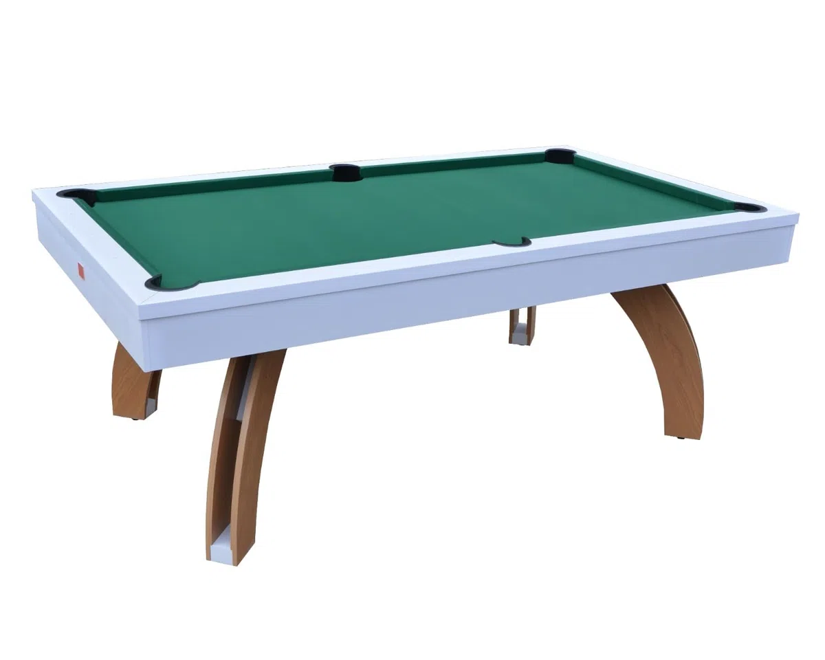 NGBiliardi Tavolo da Biliardo Sirio Bi-Color (214 cm) con Accessori Completi