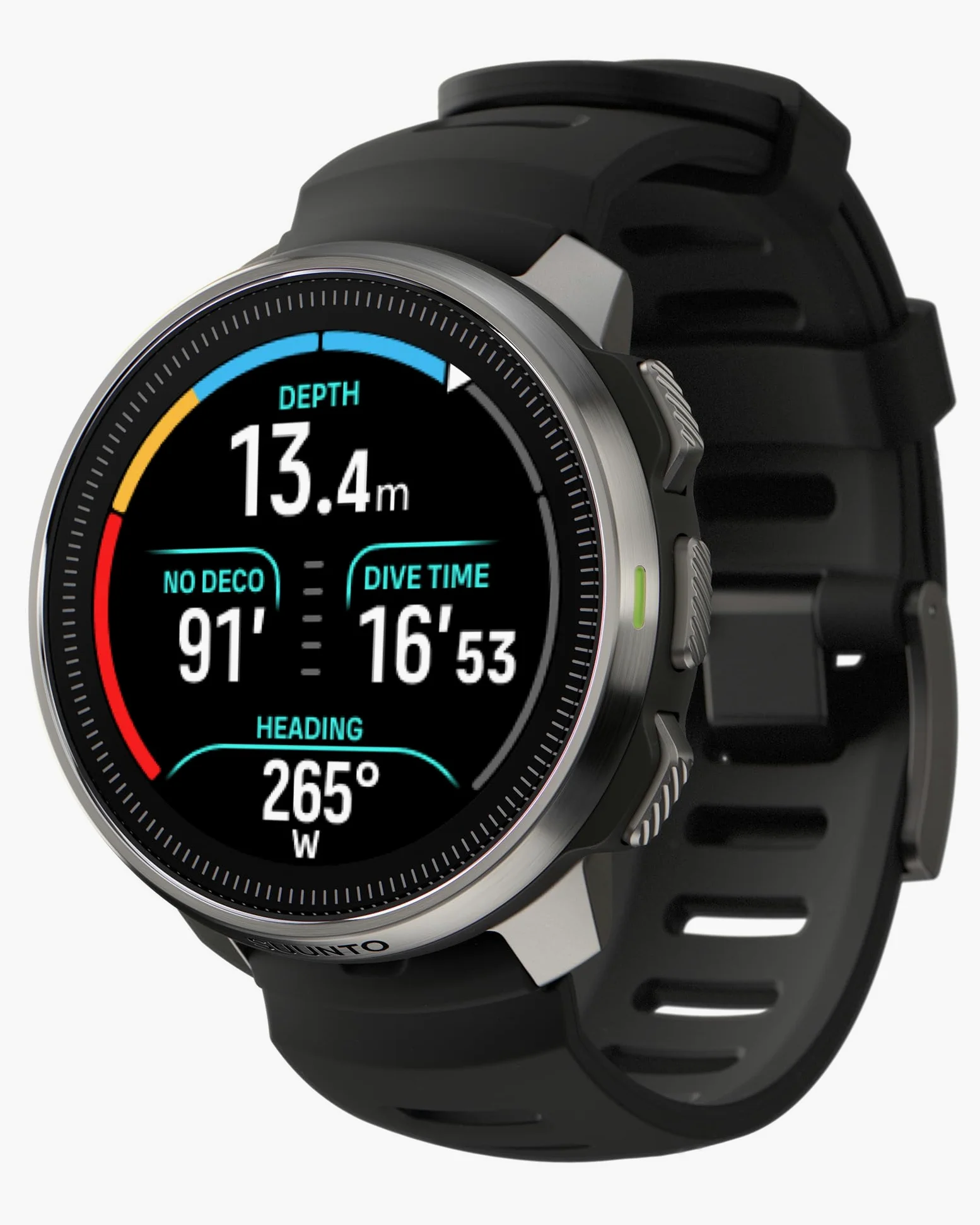 SUUNTO OCEAN Orologio Subacqueo e Sportivo Uomo, Schermo AMOLED, 10ATM/7 Bar, Dualband GNSS Mappa Offline, GPS Activity Tracker, 95+ Sports, Cardiofrequenzimetro, Autonomia 60H in Modalità Immersione