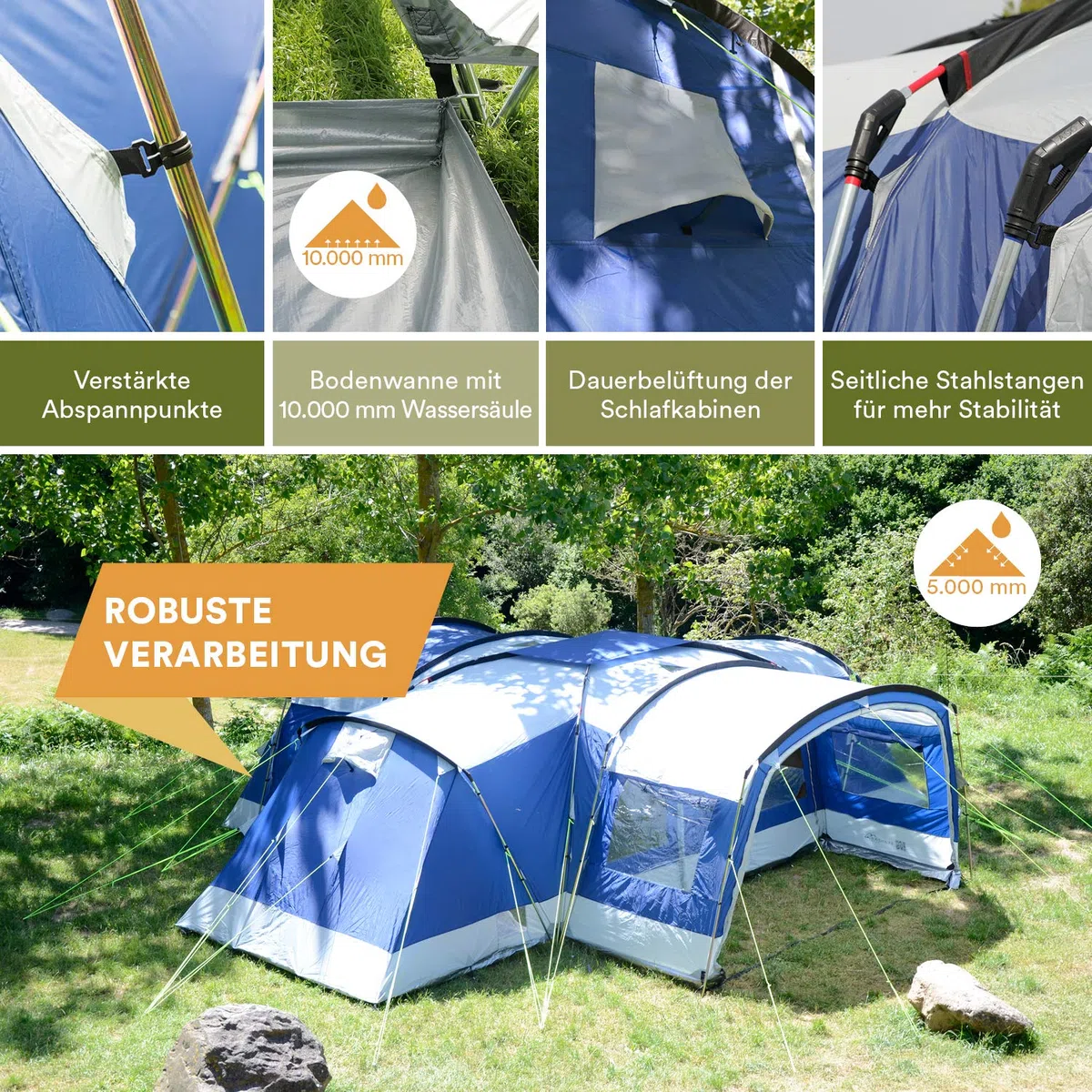 Skandika Nimbus 12 - Tenda da Campeggio