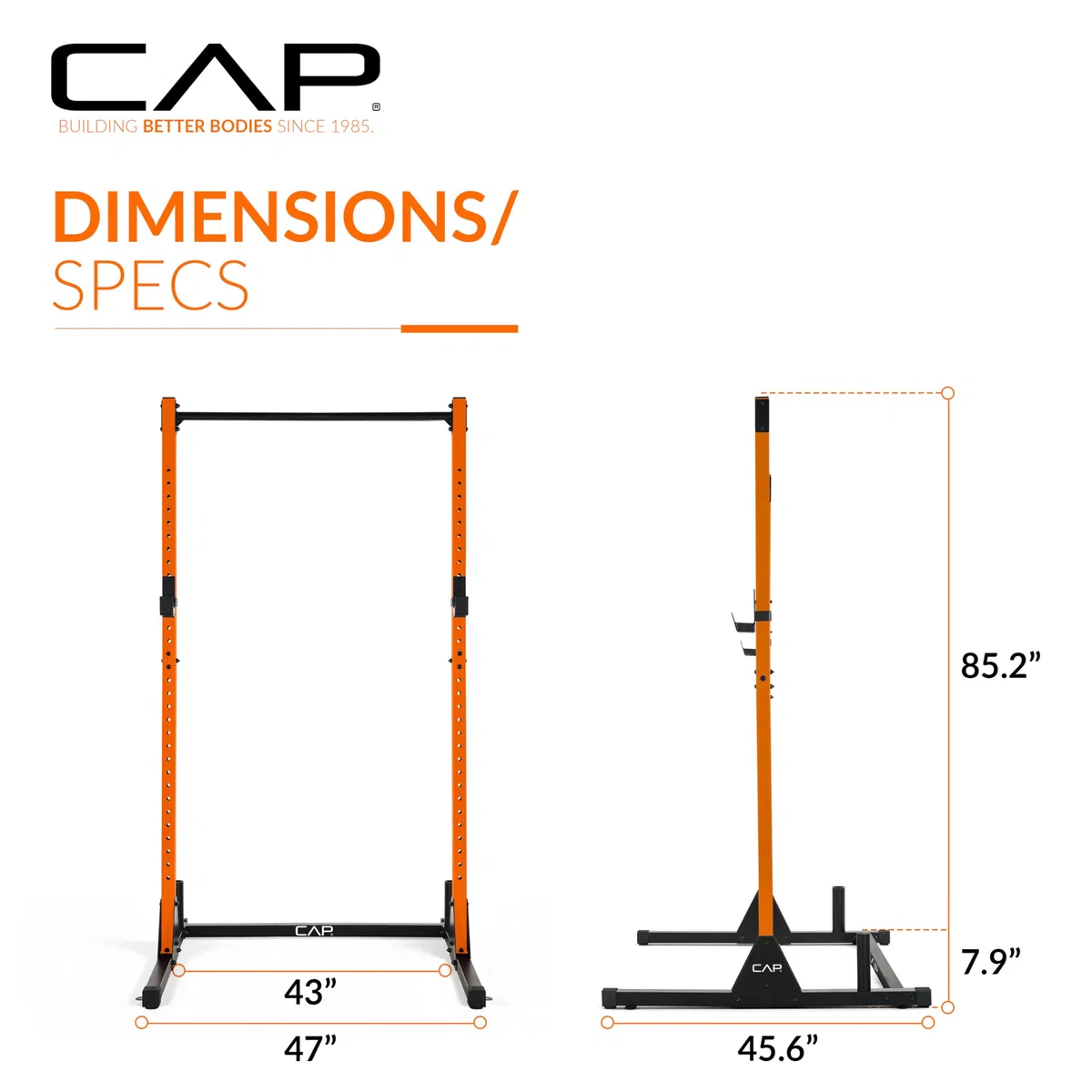 Cap Barbell FM-905Q Serie colore Esercizio Stand Power Rack