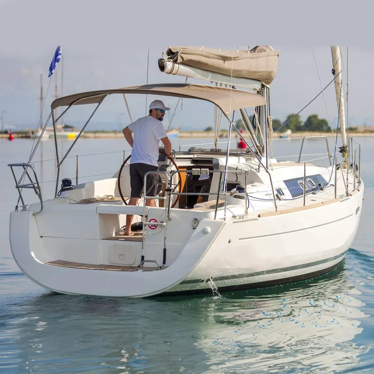Oceansouth Barca a Vela Bimini Acciaio Inossidabile