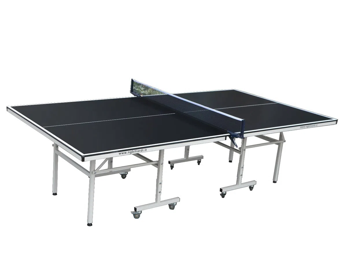 NG Biliardi Tavolo da Ping Pong Black Ranking Interno 274x152,5x76 cm