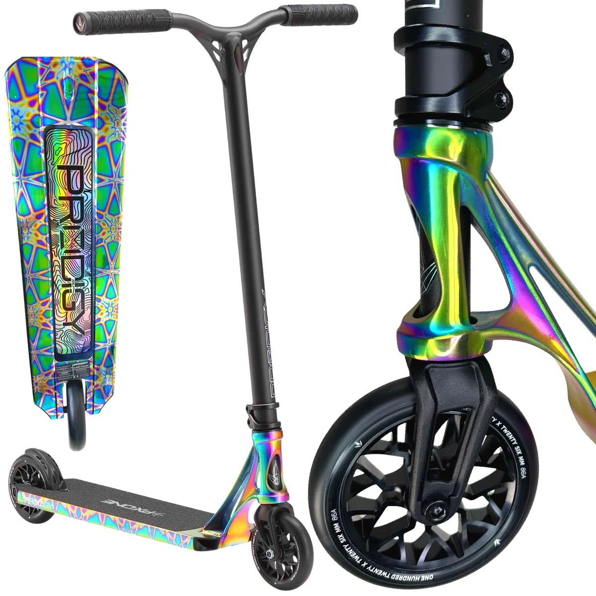 Blunt Prodigy X Complete Stunt-Scooter H = 86/90 cm Park/Street I Bambini I Adolescenti I Adulti I Trick I Tret I Roller I Leggero