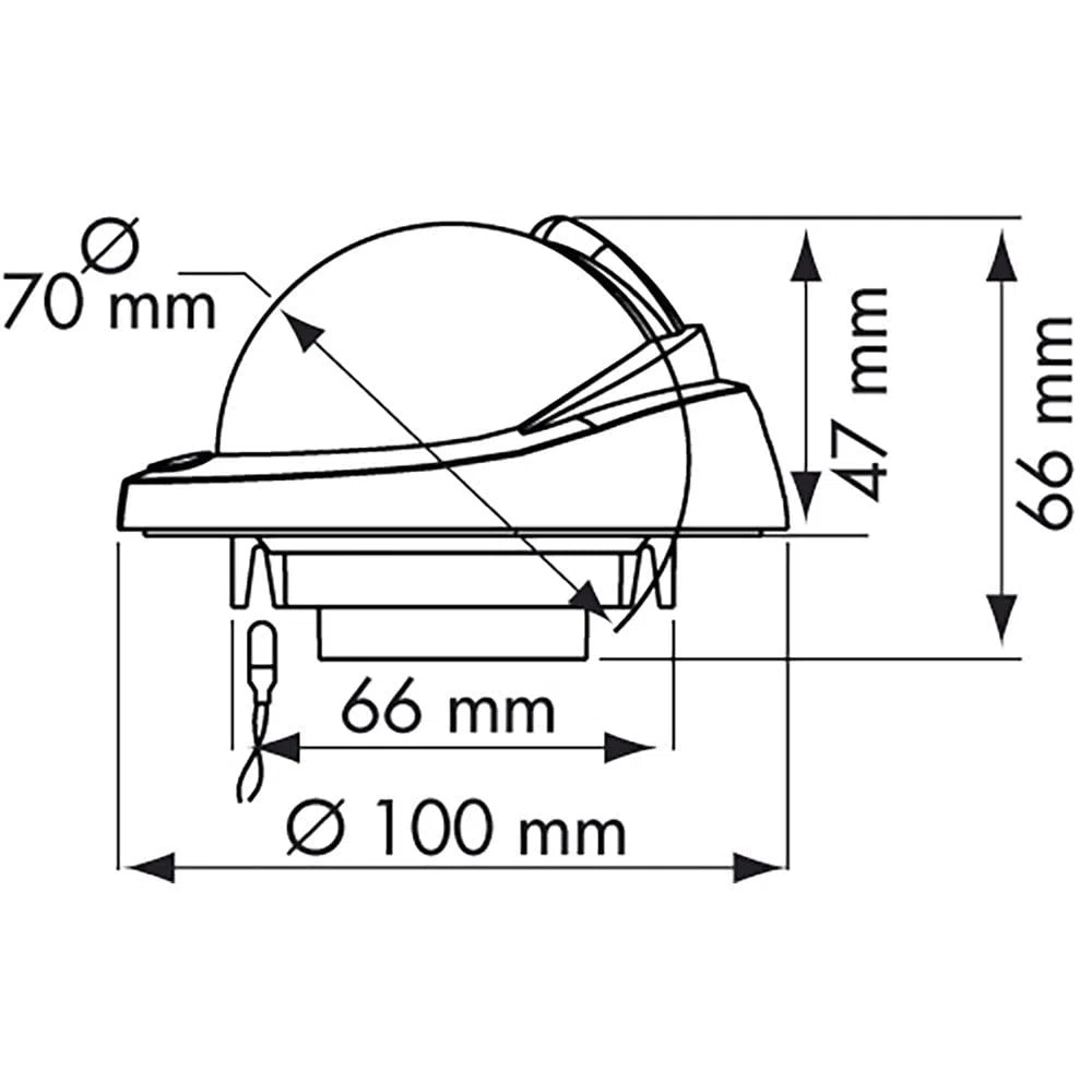 COMPASS OFF75 FLUSH. BK/BK CARD Z/ABC