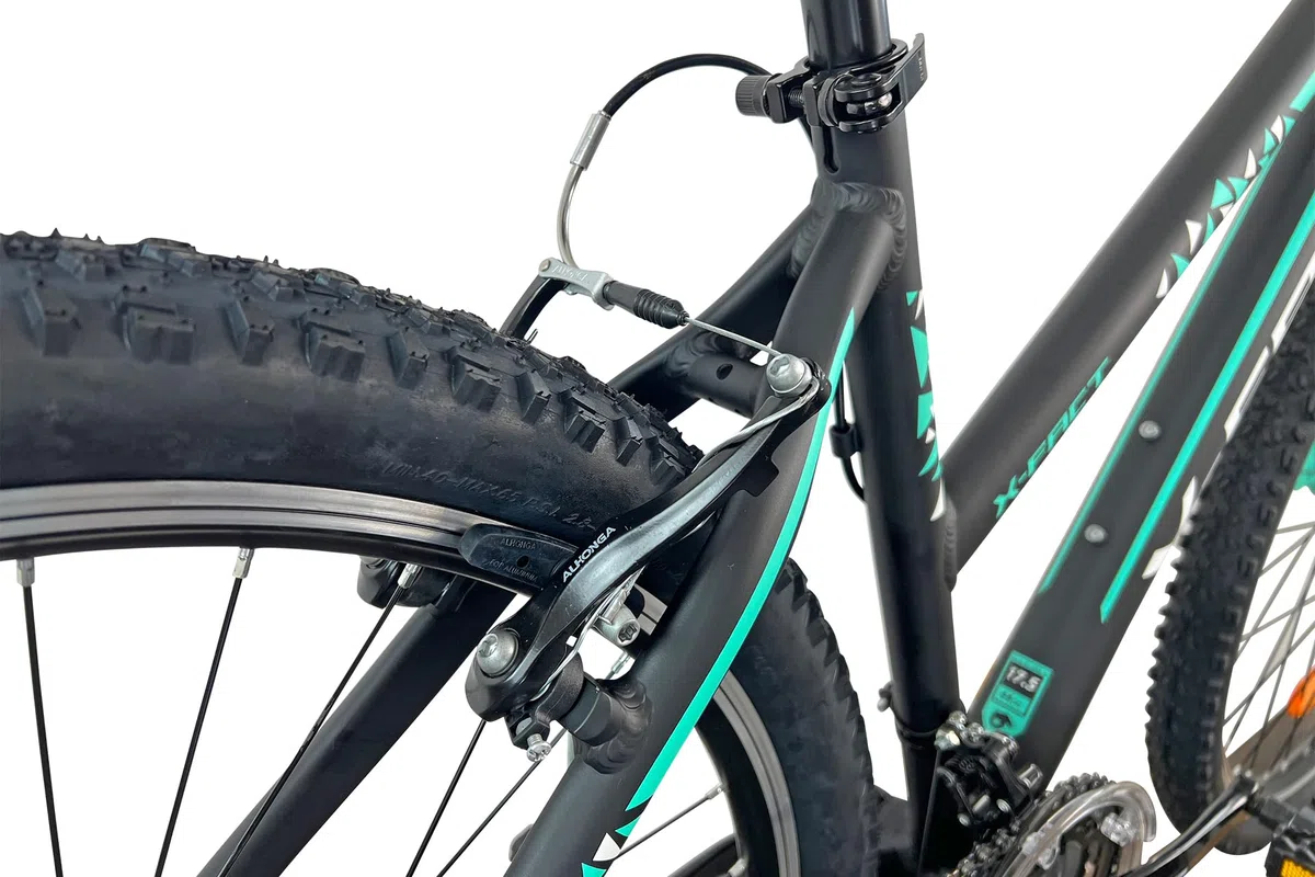 Flash, MTB 27.5" Donna, Nero/Verde