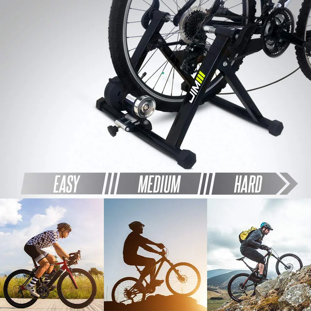 JIM Fitness - Rullo Magnetico per Allenamento Bicicletta Indoor