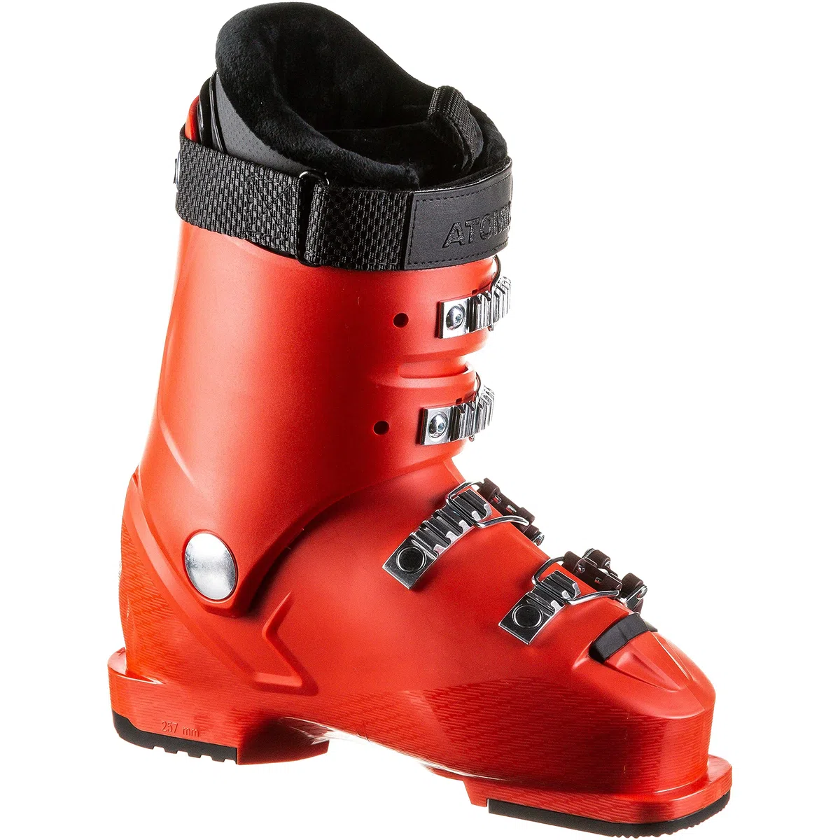 Atomic Redster Jr 60 Red/Blac, Scarponi da sci Unisex bambini, rosso/nero, 34 EU
