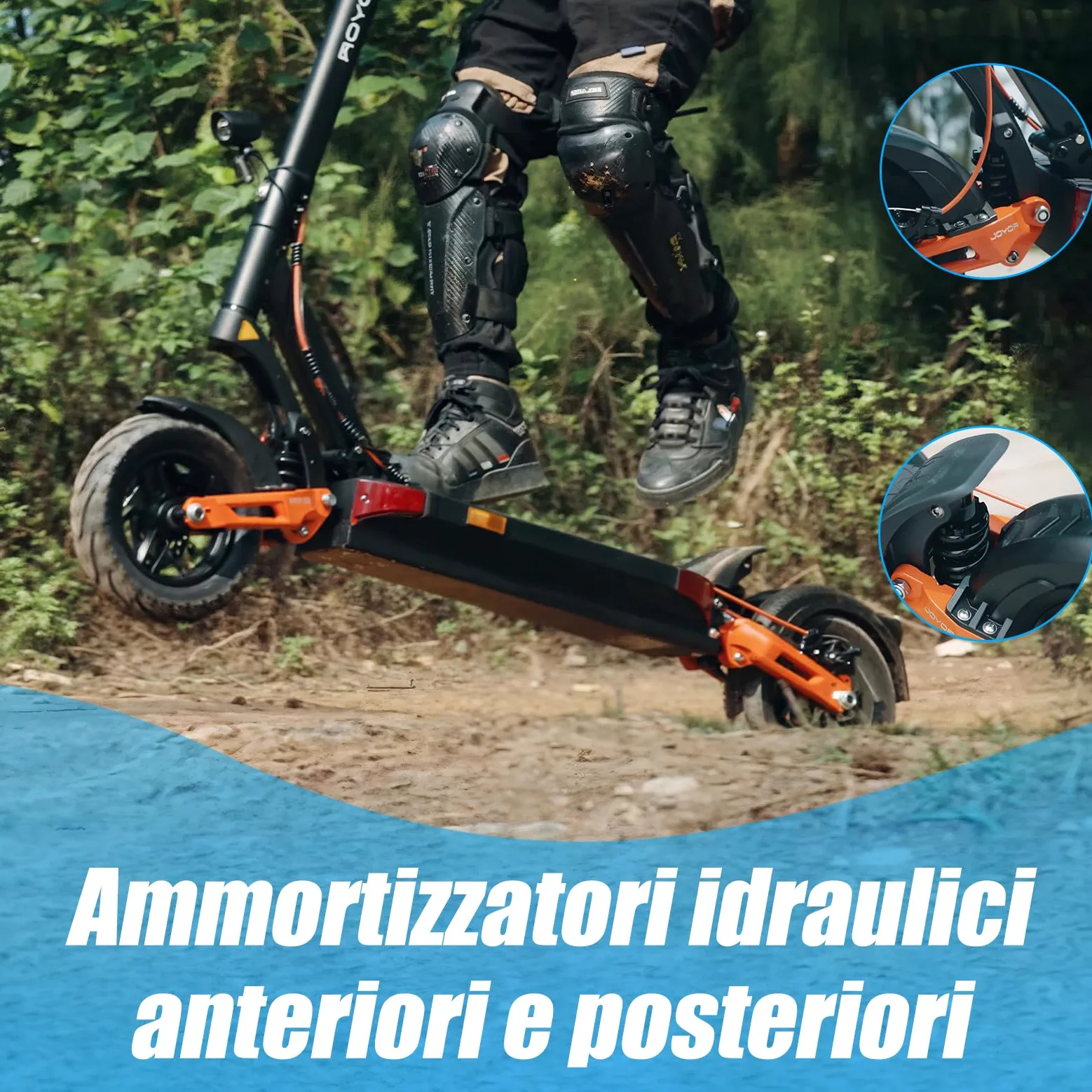 Monopattino Elettrico, autonomia 50-90 km, 48/60V 13/18Ah, portata 150 kg, doppio ammortizzatore, freni a disco anteriori e posteriori, monopattino elettrico pieghevole per adulti
