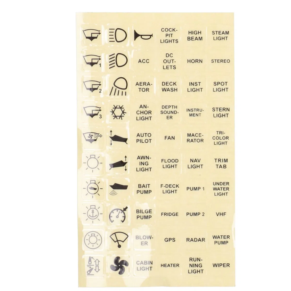 Pannello di Controllo Interruttori, Controllo APP, Pannello Interruttori a Membrana Touch LED, Pannello Interruttori 10P per Circuiti per Accessori Elettronici RV