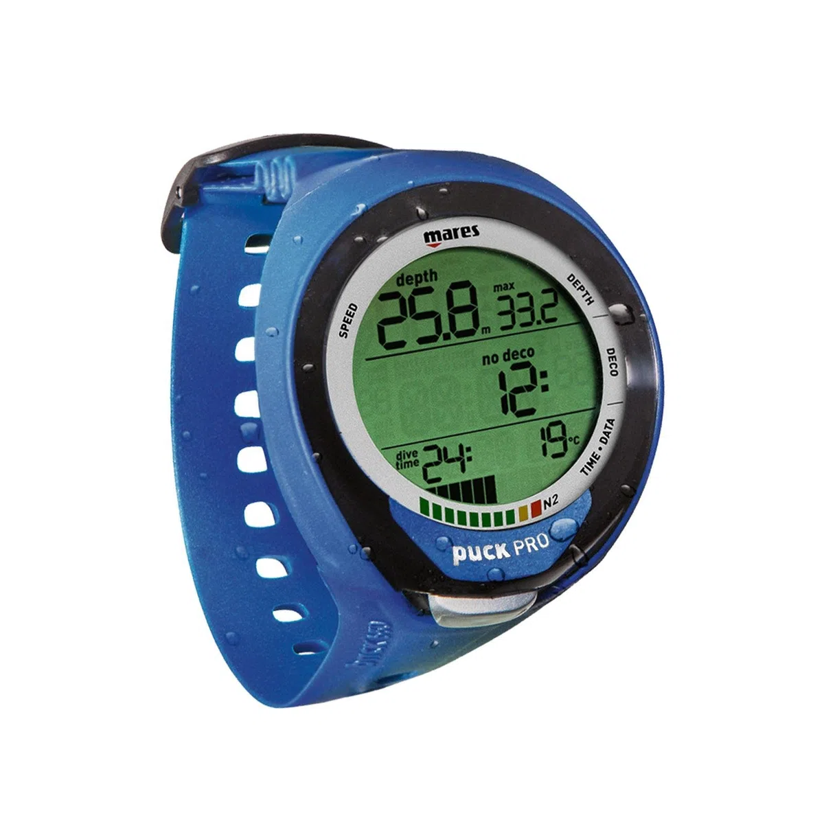 Mares Puck Pro Plus Deep Blue Spar Set con bluelink Interface