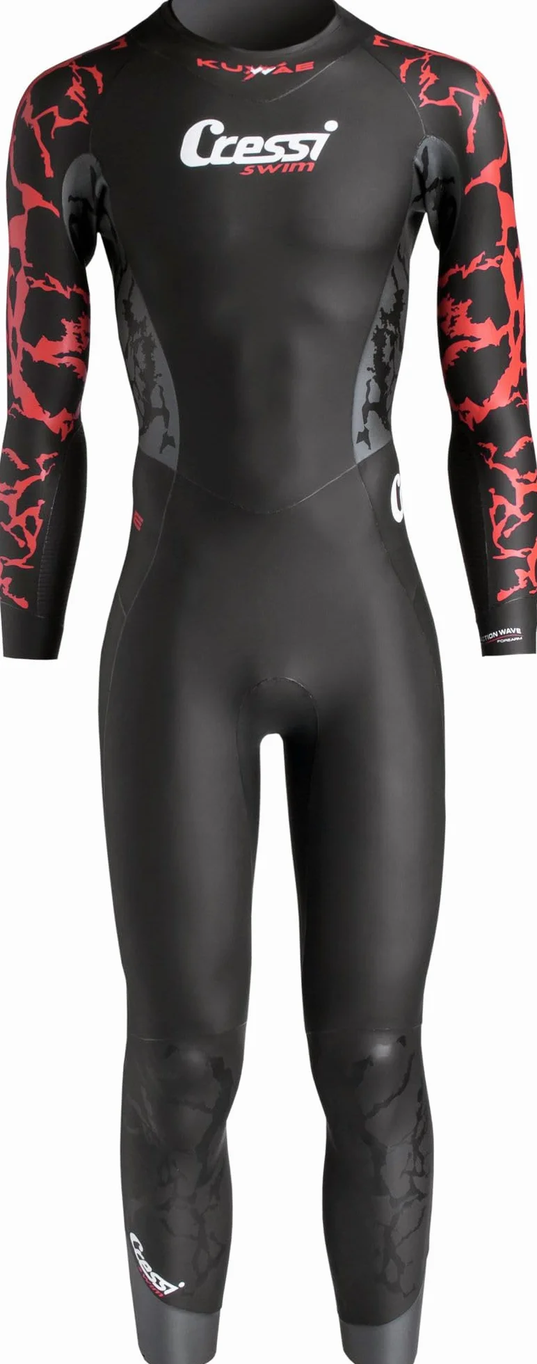 Cressi Kuwae Man Monopiece Swimsuit 2mm/Multi THk, Muta Monopezzo da Nuoto, Neoprene Liscio Esternamente, Uomo