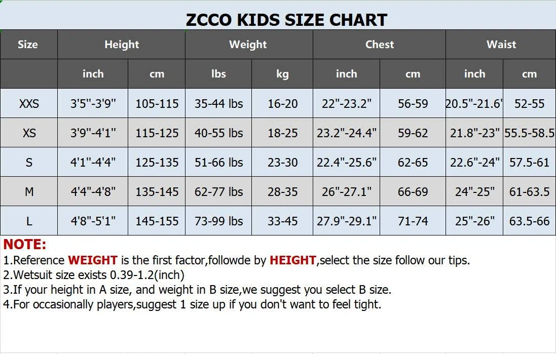 Muta per bambini ZCCO, costume da bagno termico in neoprene da 2,5 mm, tute umide da ragazzo e ragazza per bambini, caldo, manica lunga, costume da bagno per immersioni, nuoto, surf