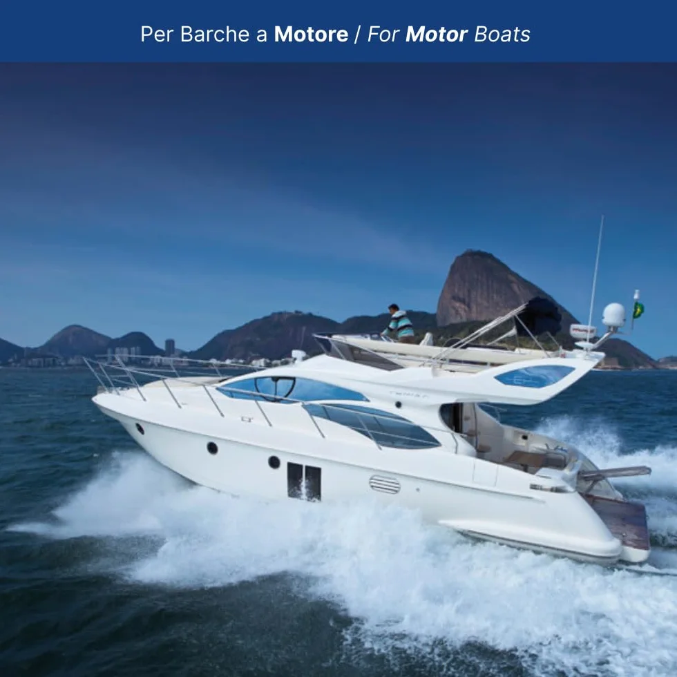 Glomex – Antenna AIS Glomeasy ad Alte Prestazioni 2,4m (Bianco), Modello RA1225FME/AIS – Installazione Rapida FME, Alto Guadagno 6dB, Per barche a vela, motore, gommoni, yacht – Massima Ricezione AIS
