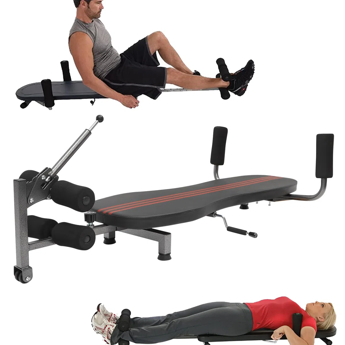 Back Stretch Traction Inversions - Tavolo da inversione per schiena, colonna vertebrale cervicale, con capacità di peso di 150 kg