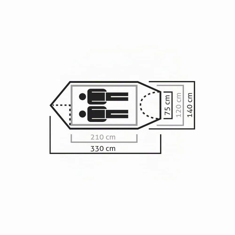 SALEWA Sierra Leone Ii - Tenda Unisex adulto