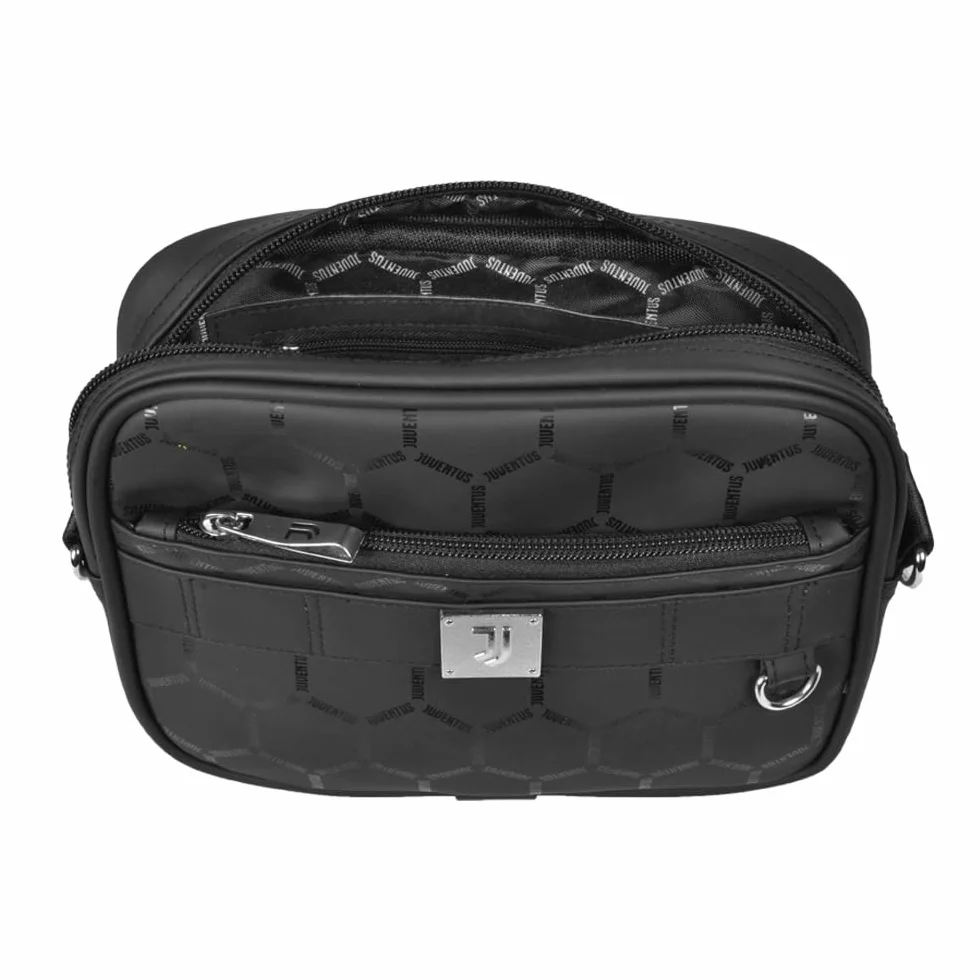 BORSELLO PU STAMPATO TRACOLLA REMOVIBILE Est.100% PU Int.100% PL 133422 JUVENTUS
