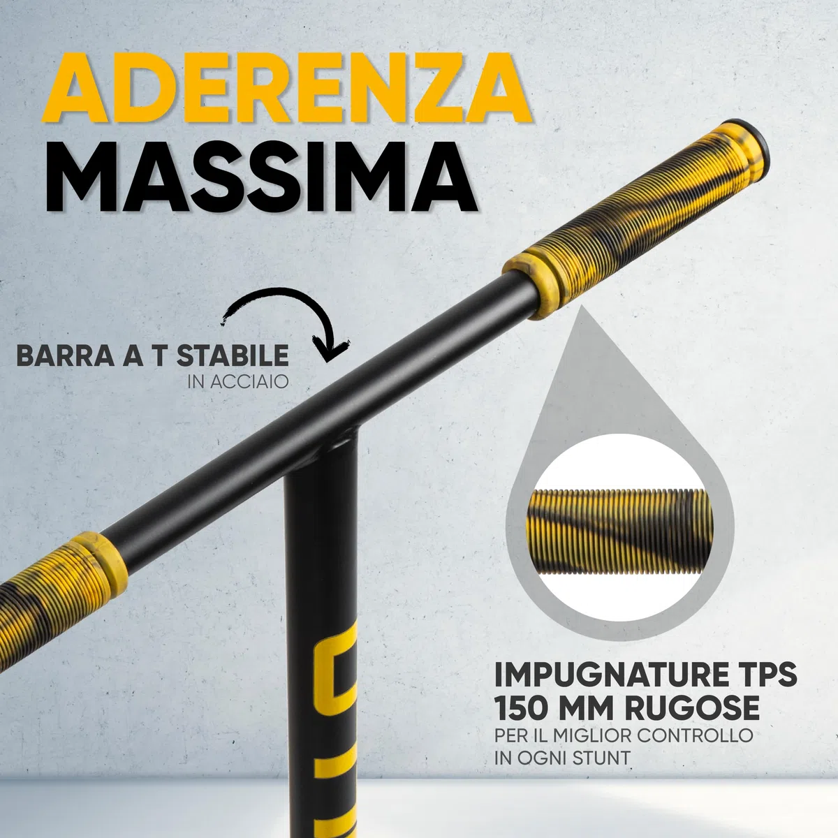 Apollo Stunt Scooter - Eagle, monopattino acrobatico professionale anodizzato, scooter per bambini con cuscinetti ABEC 9, ruote da 110mm, monopattino acrobatico anche per adolescenti e adulti