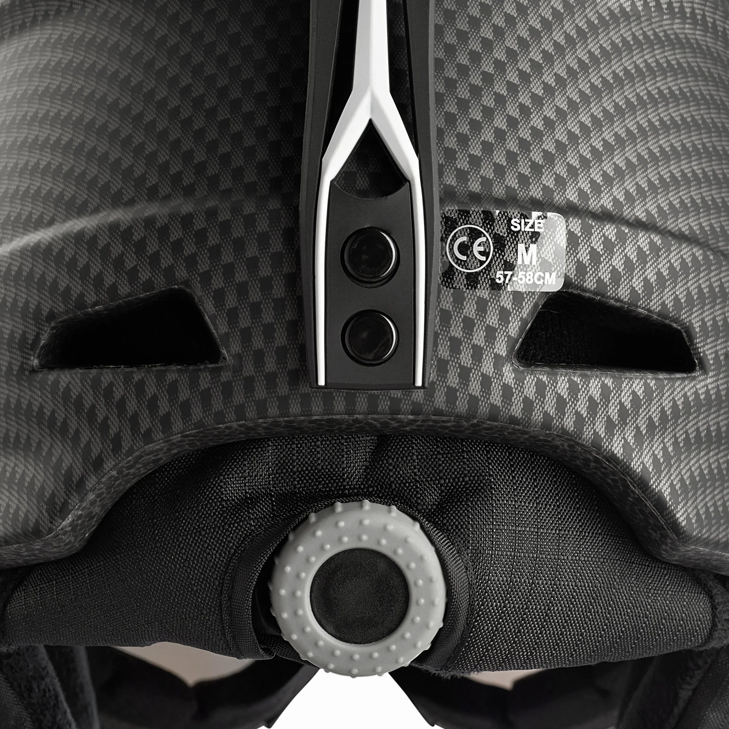 Black Crevice Skihelm - Silvretta Unisex Adulto