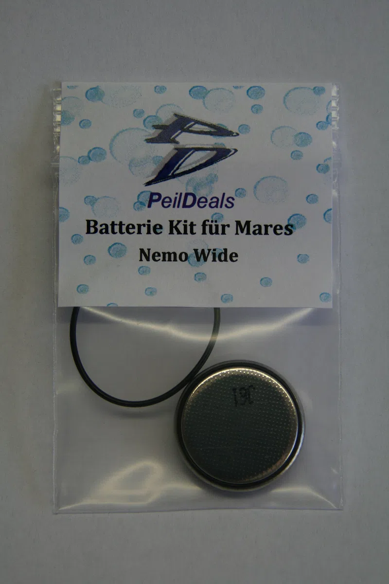 Kit batteria per computer subacquei Mares Nemo Wide