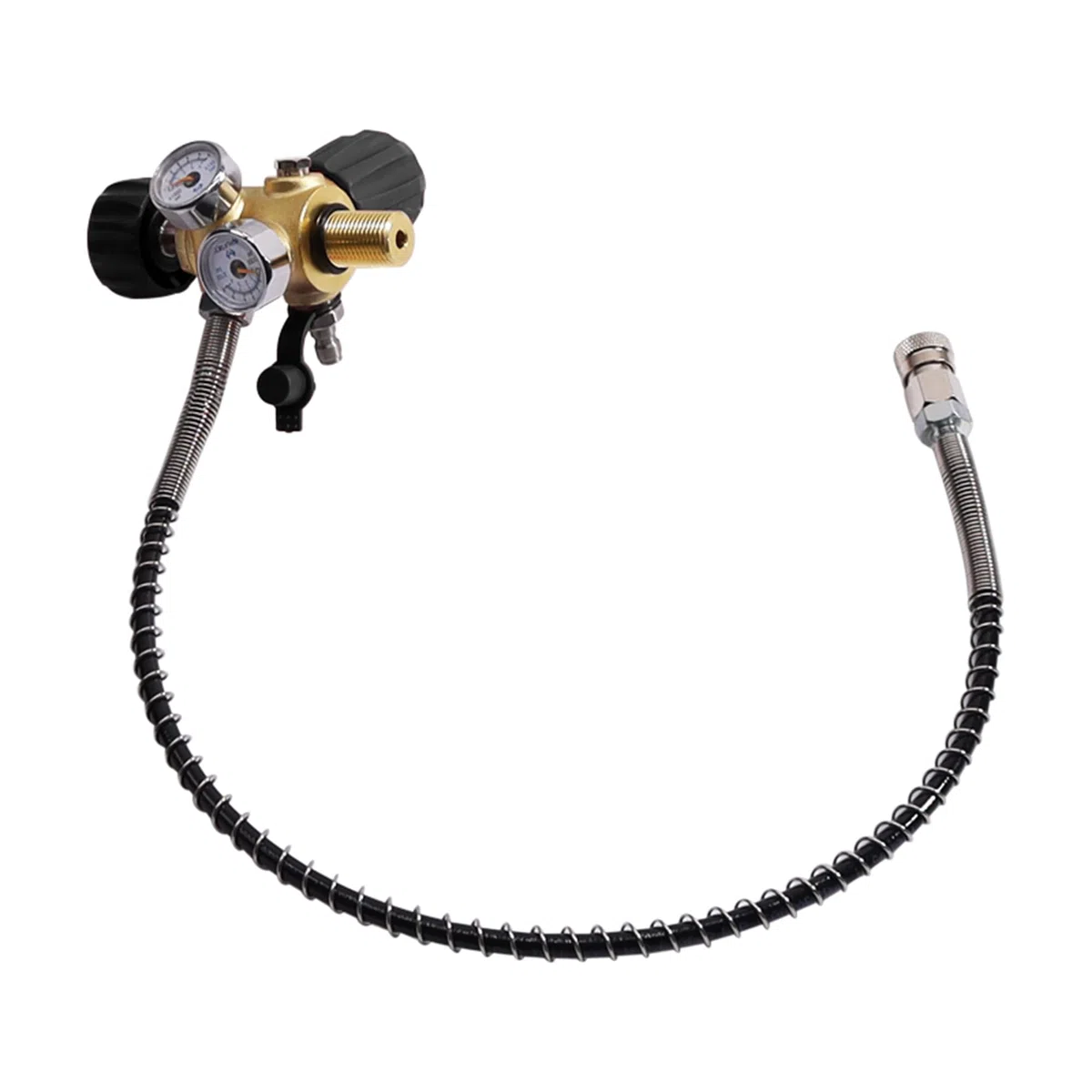 TUXING 4500psi 300Bar 3L In Fibra di Carbonio HPA Serbatoio Cilindro Ad Alta Pressione con Valvola di Regolazione Immersione ARA M18* 1.5
