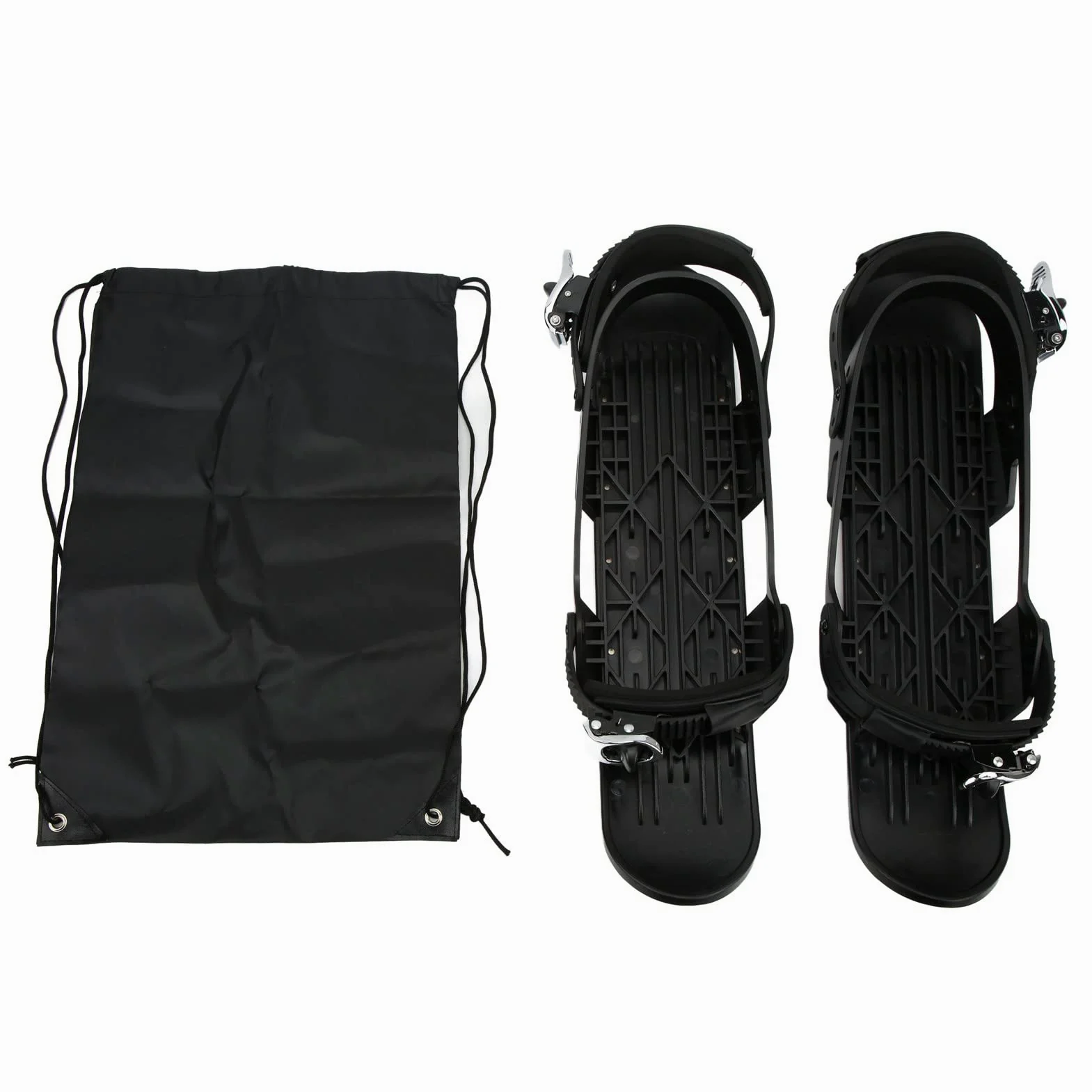 Snowskate, Attacchi per Snowboard, Mini Pattini da Sci sulla, Snowblades Adulti Regolabili, Snowskates Corti Snowblades Skiboards, Scarponi da Sci Invernali
