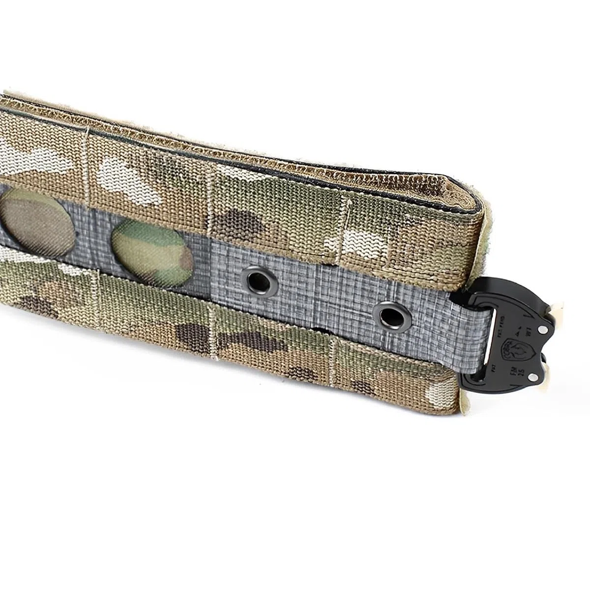 Kit di fibbie tattiche in lega di alluminio resistente per piastra PC V5 Accessori a sgancio rapido per gilet Hoop&Loop Panel