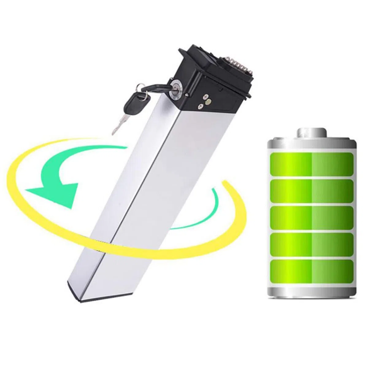 Batteria per Bici Elettrica 48v 14Ah Per Shengmilo incorporata Batteria al Litio Li-Ion Batteria Ricaricabile Adatto per Bicicletta elettrica 350W 500W 1000W Motore