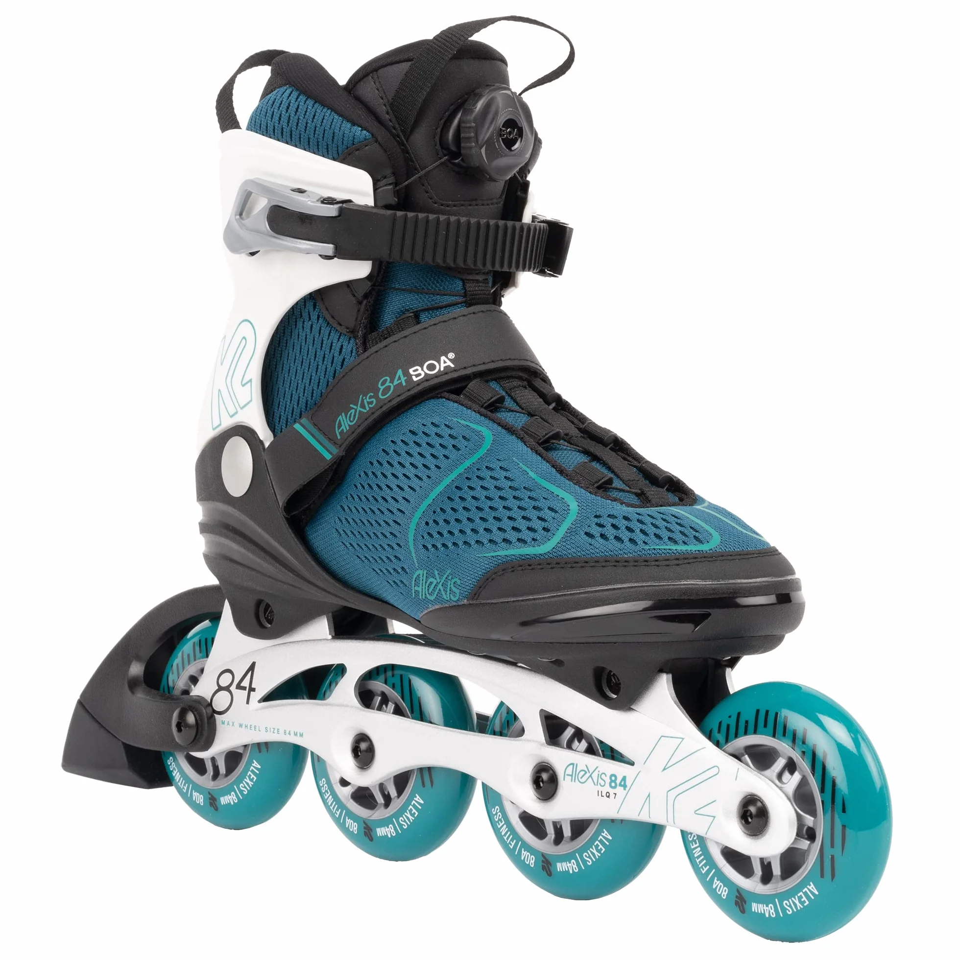 K2 Alexis 84 Boa Inline Skate 2021 Black/Blue