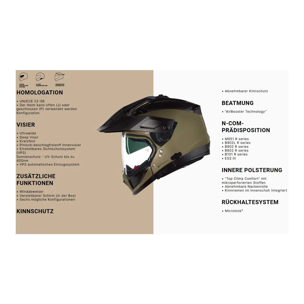 Nolan N70-2 - Casco Unisex Adulto