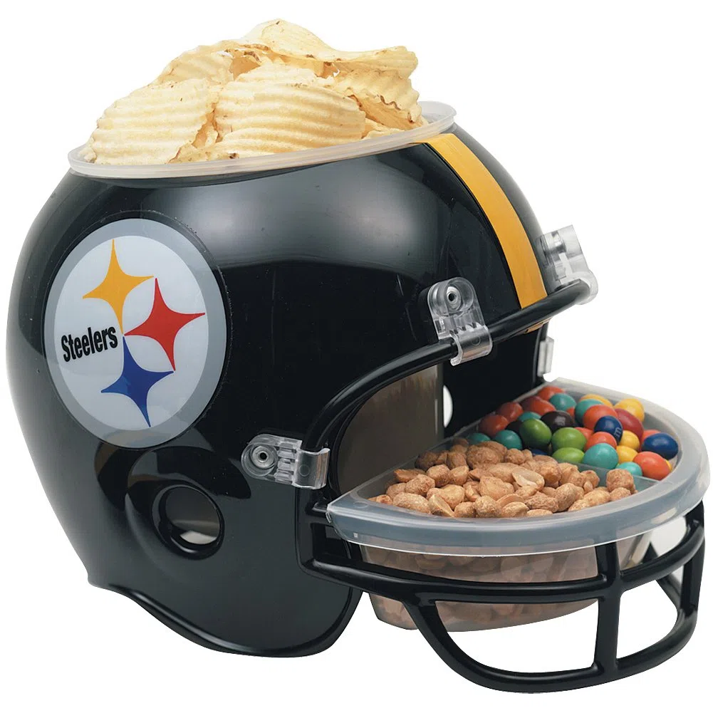 Casco da snack NFL di Pittsburgh Steelers