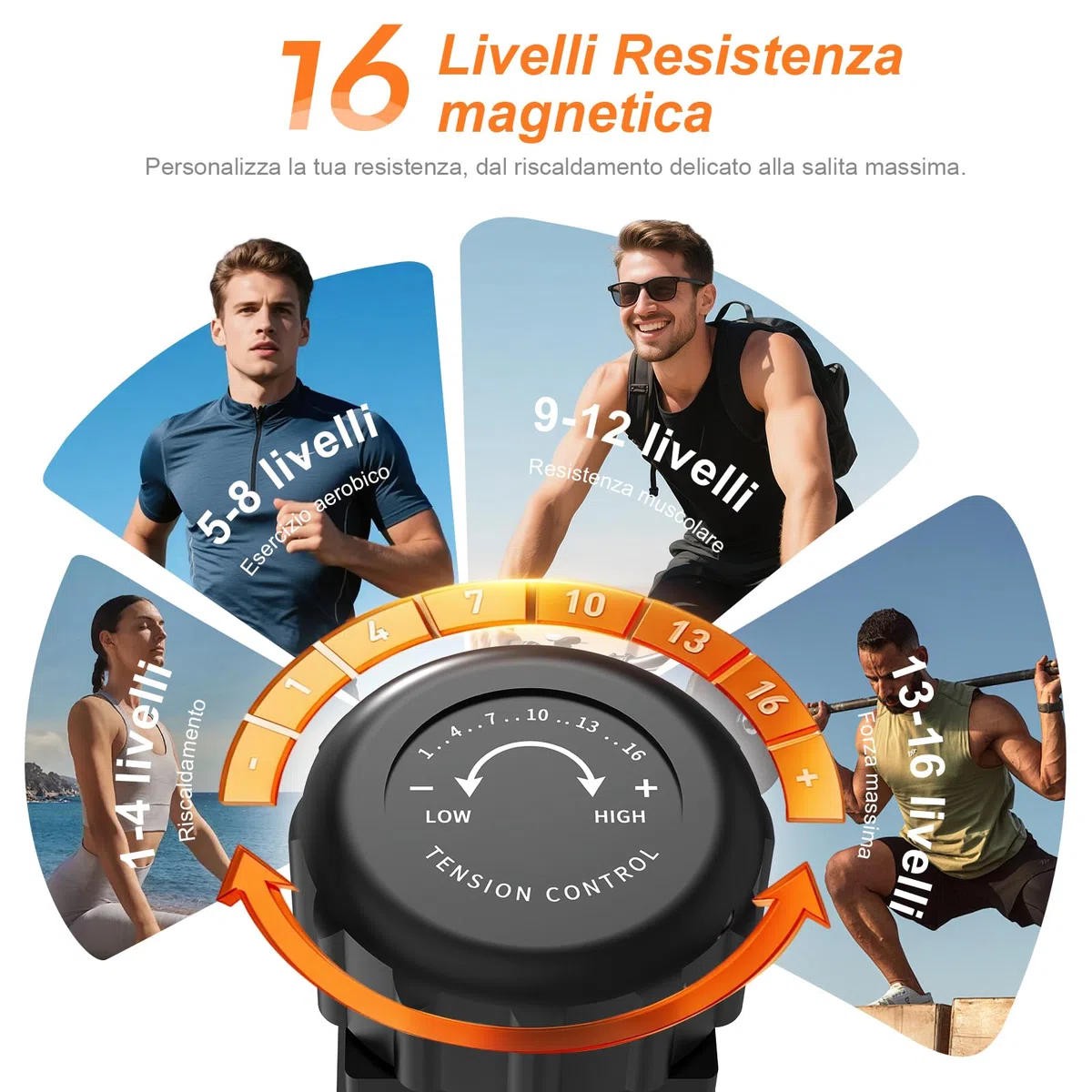 Neezee Ellittica per Casa, Ellittica Professionale con 16 Livelli di Resistenza Silenziosa, Monitor LCD con Bluetooth, Falcata da 17,7 Pollici, Recentemente Aggiornato Ellittiche, Supporta 330LBS